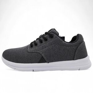 Cuater Travis Mathew The Daily Knit Shoes‎ Mens 8 Heather Dark Grey Sneaker NEW
